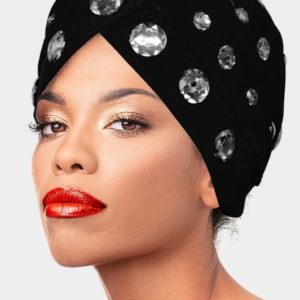 Round Crystal Knot Turban