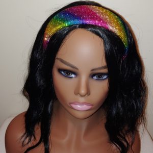 Rhinestone Rainbow Headband