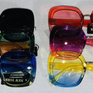 Large Summer Time Ombre Sunglasses Shades 6 colors