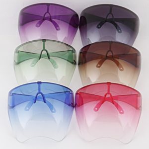 Plastic Face Mask Shields Several Colors