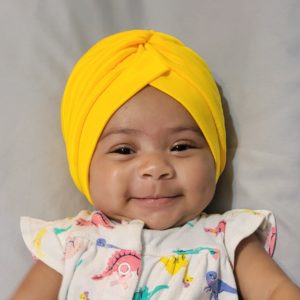 TODDLER PLEATED TURBANS  (10 COLORS)